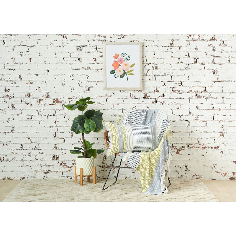 Berkley Citron 50" x 60" Throw Blanket
