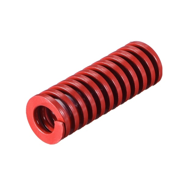 40mm OD 80mm Long Medium Load Stamping Compression Mold Die Spring Red