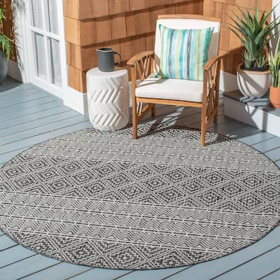 SAFAVIEH Courtyard Sietha Indoor/Outdoor Waterproof Patio Backyard Rug