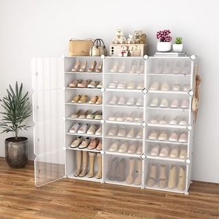 Entryway Modern Shoe Storage Rack, 48
