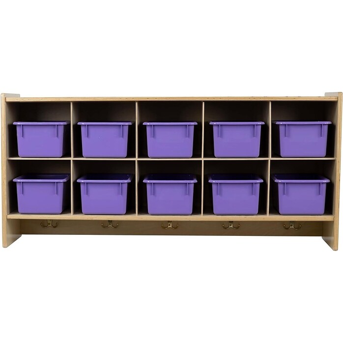Purple deals toy boxes