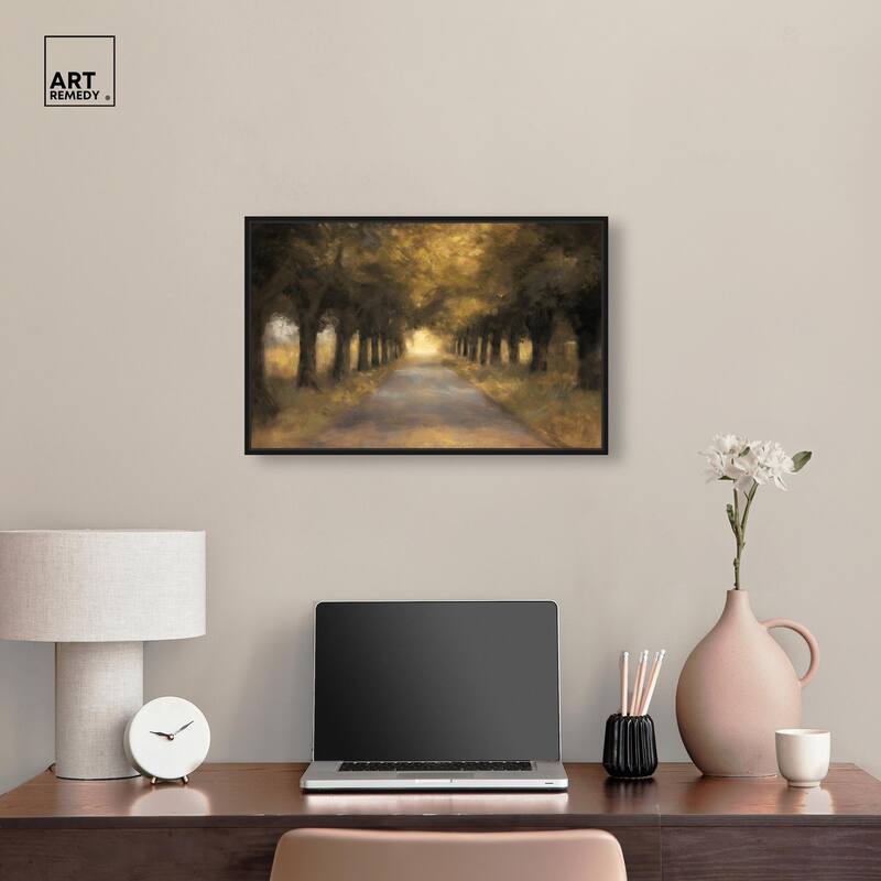 Misty Morning Canvas by Art Remedy