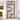 71" Industrial Bookshelf, 6 Tier Rustic Brown Wood Etagere Bookcase, Open Book Shelves