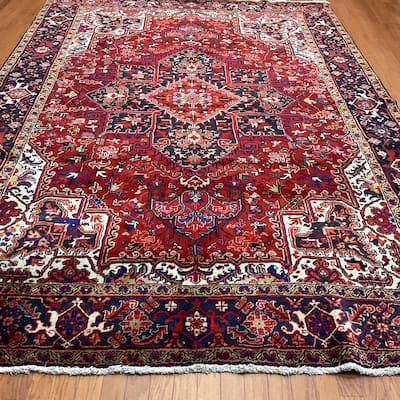 HERAT ORIENTAL Handmade Fine Heriz Rug - 8'5" x 11'7"