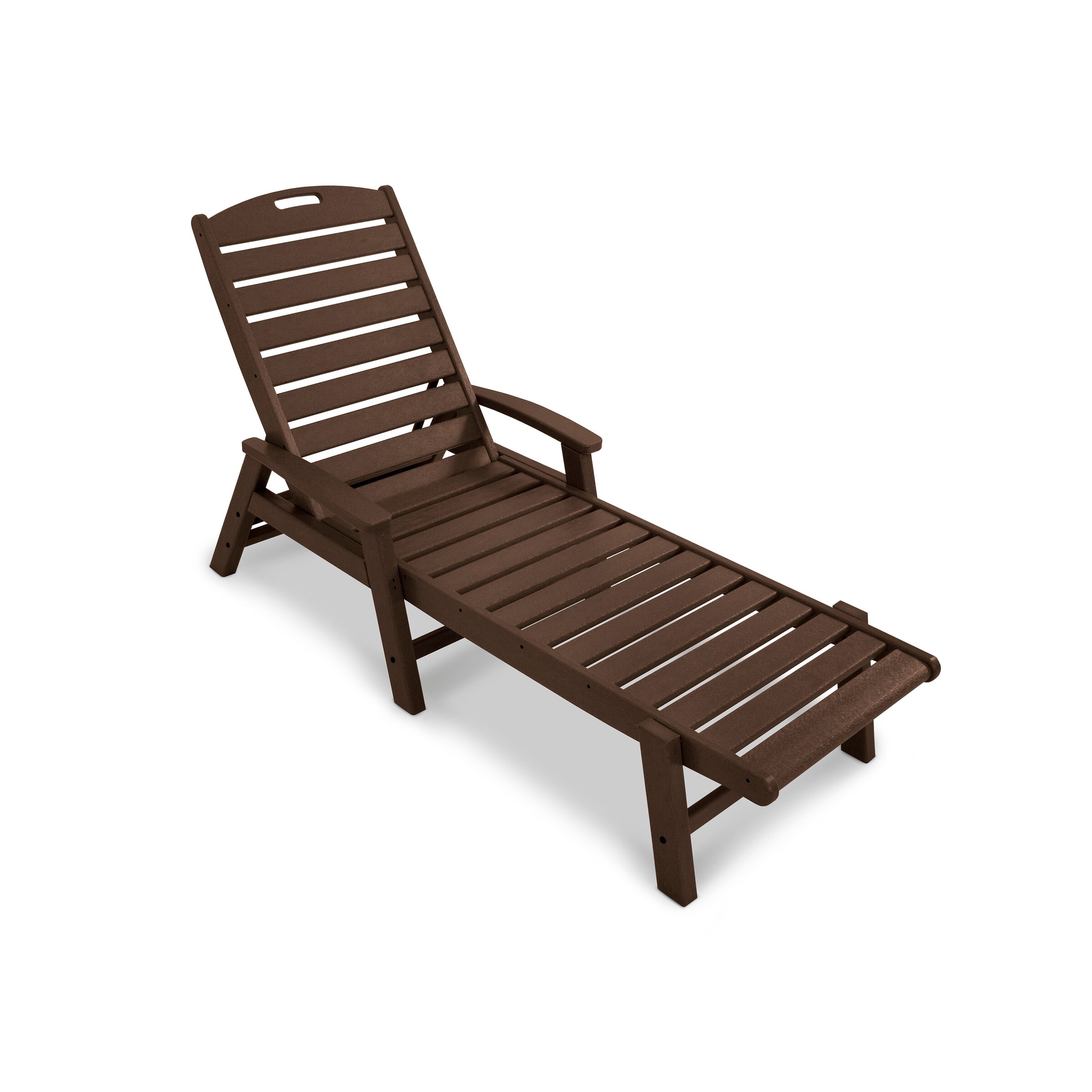 Trex outdoor furniture yacht club chaise store with arms