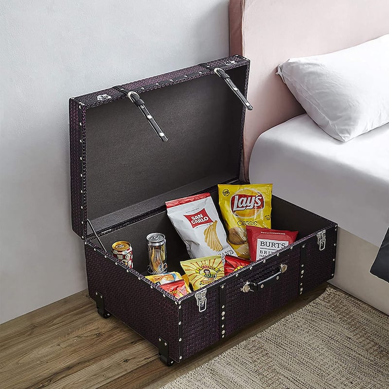 Texture® Brand Trunk - Blackened Purple by DormCo