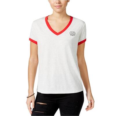Mighty Fine Womens Embroidered Graphic T-Shirt