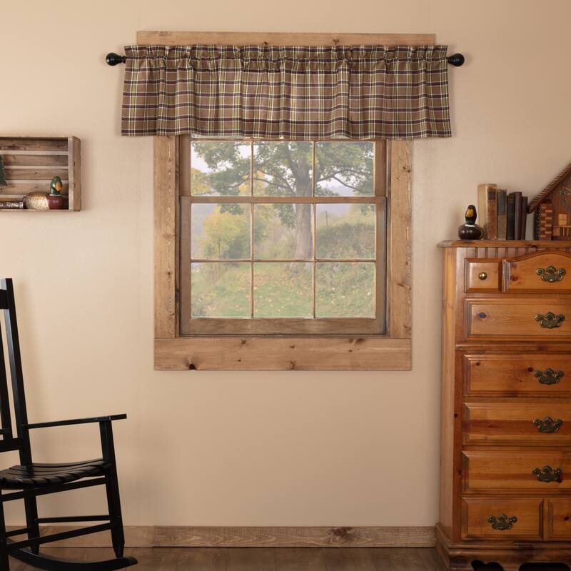 Wyatt Plaid Valance - 16x72