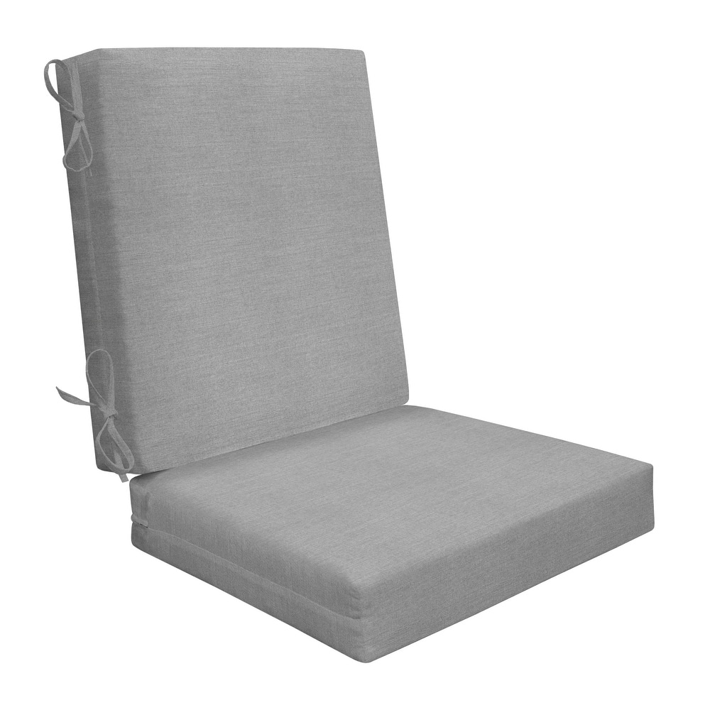 Outdoor Highback Dining Chair Cushion