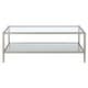 preview thumbnail 9 of 33, Hera 45'' Wide Rectangular Coffee Table with Mirror Shelf