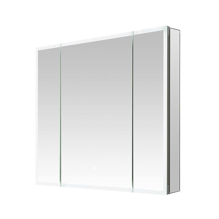Medicine Cabinet With Light 40W x 32H x 5D Triple Door - 40"x32"