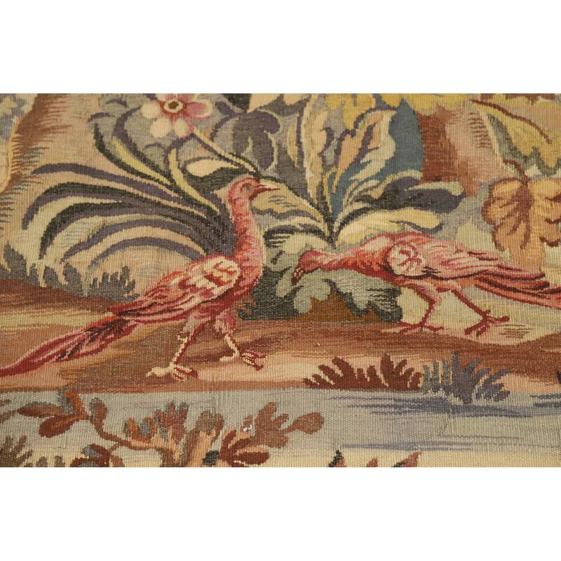 Vegetable Dye Tapestries Oriental Rug Handmade Wool Carpet - 3'11" x 5'10"