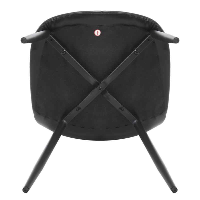 Ergonomic Dining Chairs - 330LB Capacity, Water-Resistant, Set of 2/4