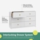 preview thumbnail 43 of 52, Storkcraft Santos 6 Drawer Dresser