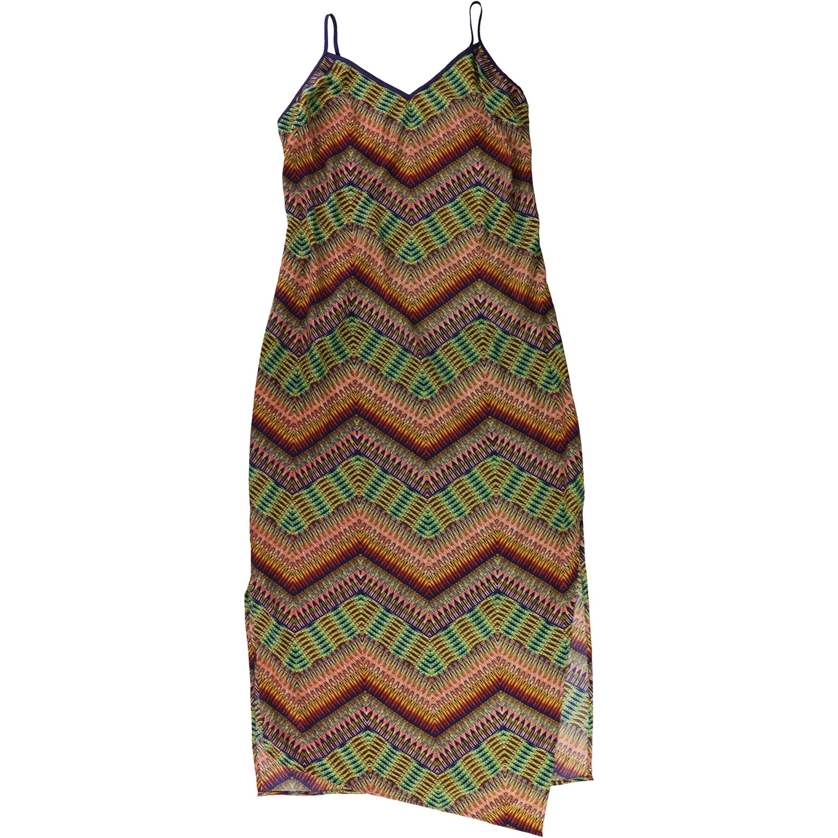 Shop Sanctuary Clothing Womens Zigzag Slip Dress Multicoloured Medium Overstock 29418127