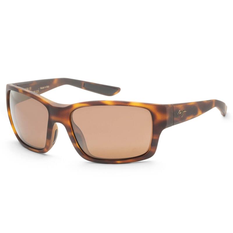 Maui Jim Men's Mangroves 61 mm Brown Sunglasses MJ0604S-003