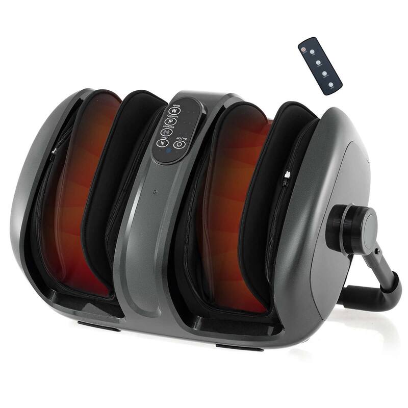 Costway Foot & Calf Massager Vibration Compression Electric Leg - See Details