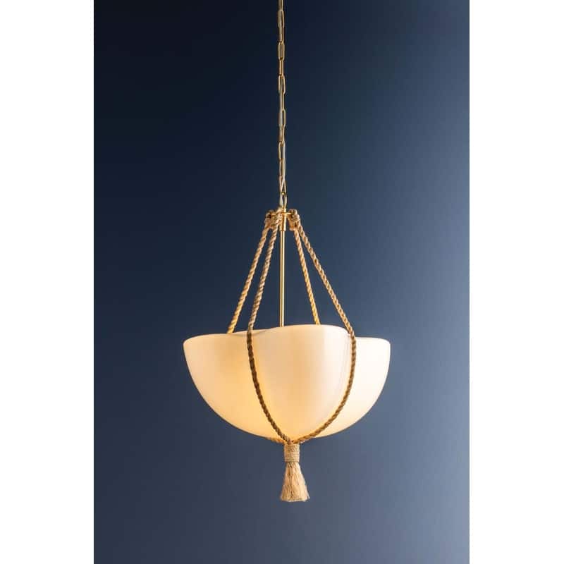 Hudson Valley Lighting 1020 Amberley 20" Wide Pendant with Matte Opal