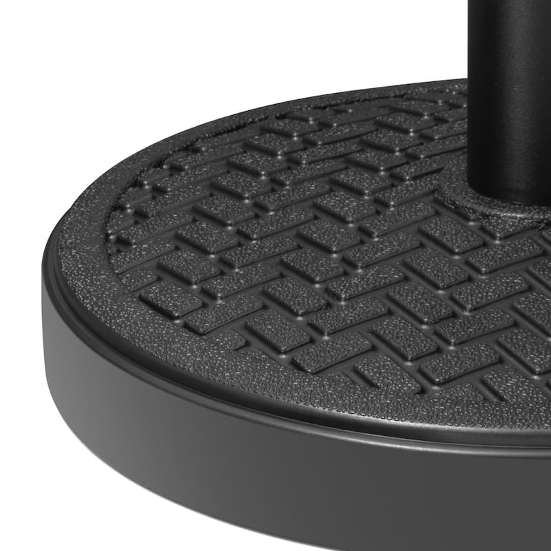 Pellebant 30 to 45 lbs Heavy Duty Round Concrete Umbrella Base for Market Umbrella