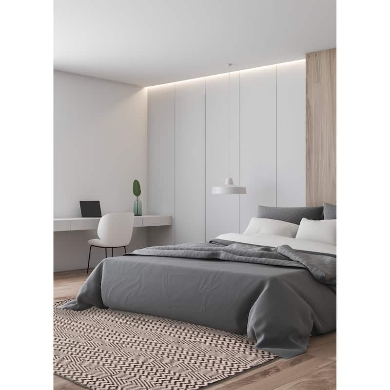 Sienna Taupe Rug 5'2" x 7'9" - 5'2 x 7'9