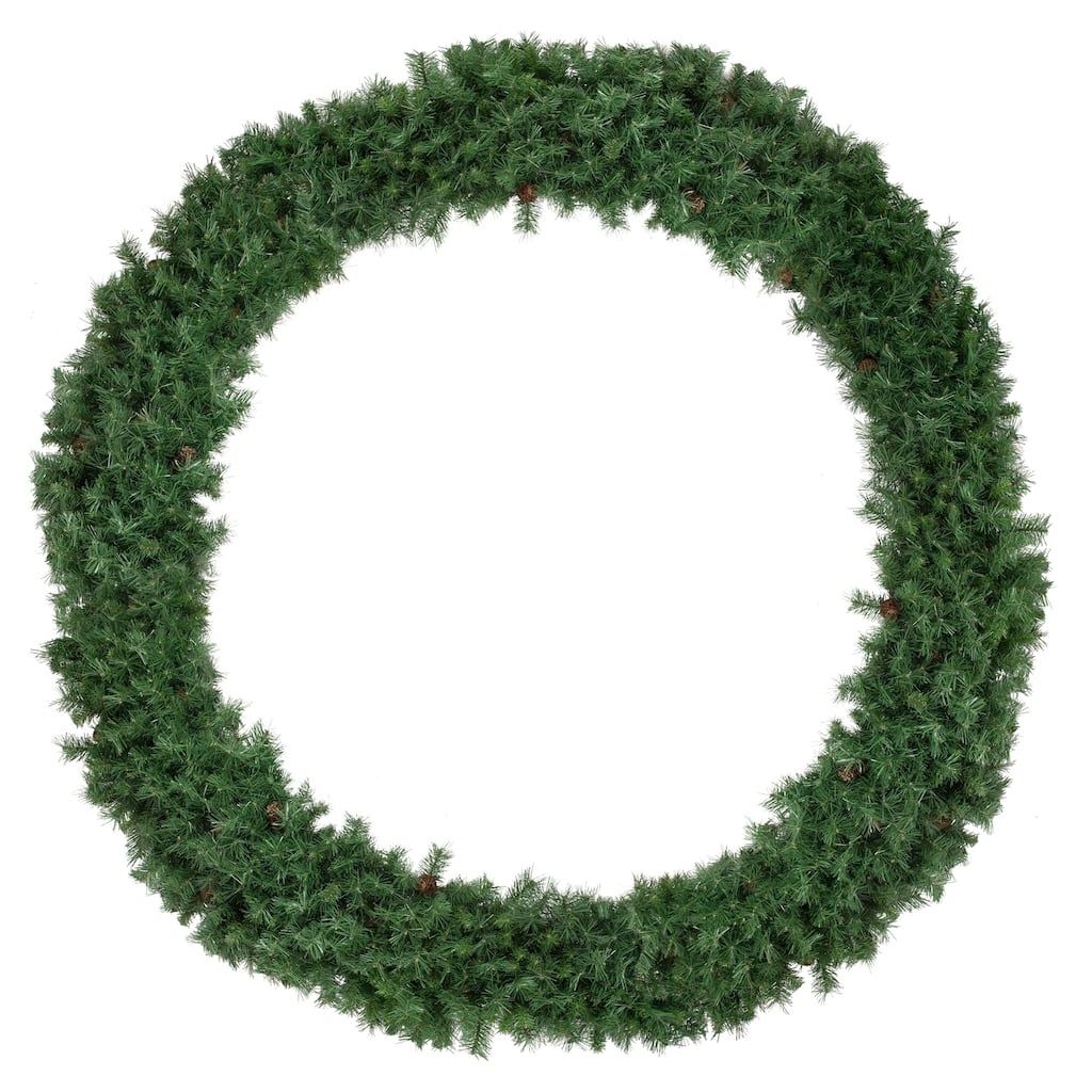 Black River Pine Commercial Artificial Christmas Wreath - 6' - Unlit
