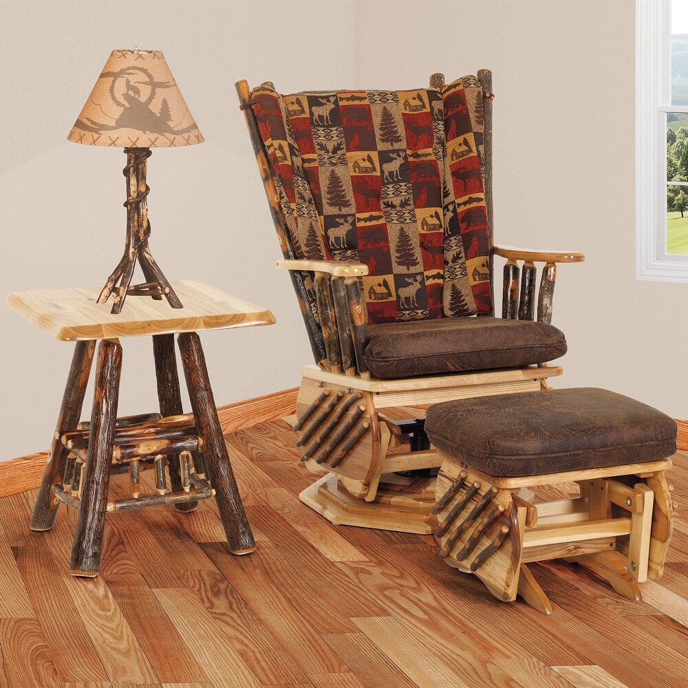 Log glider rocker hotsell