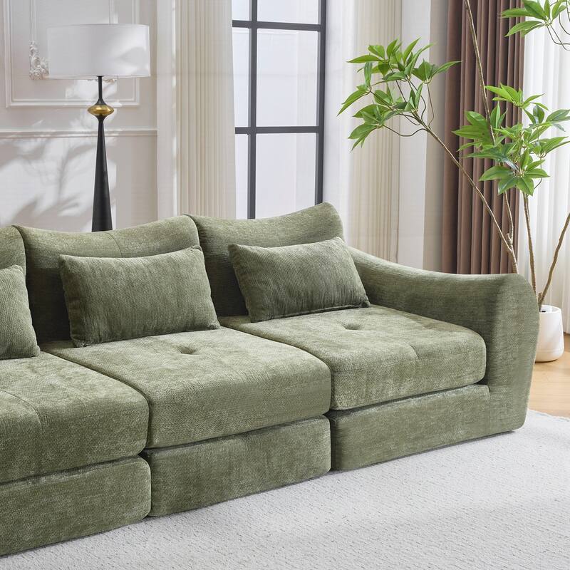 Modular Cloud Sofa, Convertible Folding Sofa Bed