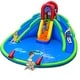 preview thumbnail 2 of 17, Inflatable Waterslide Bounce House with Upgraded Handrail without Blower - 216" x 212.5" x 116" (W x D x H)
