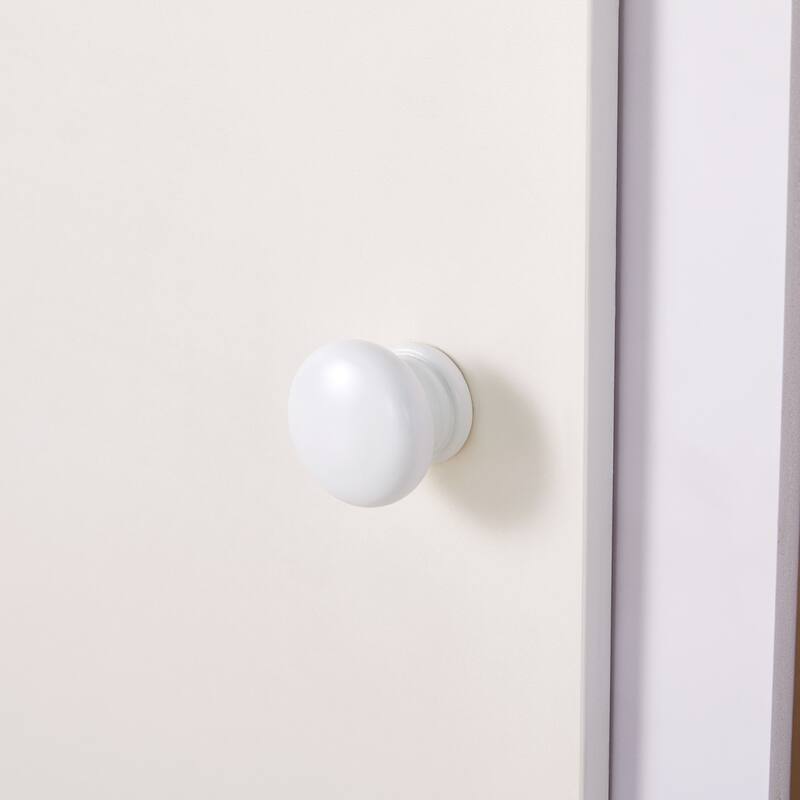 Modern Minimalist TV Cabinet with Storage Space, Cat Litter Box Enclosure and Removable Sliding Door, for Living Rooms