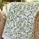 preview thumbnail 5 of 3, Green Chintz Square Tablecloth