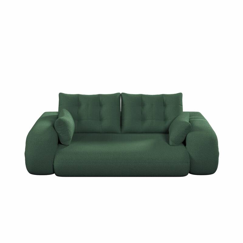 3-in-1 Convertible Dog Human Sofa Bed, 78.7" Foldable, Multi-Use