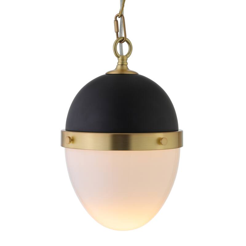 Aurelia 9" Wide Pendant with Glass Shade - 9.13" Wide