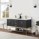 preview thumbnail 125 of 143, Altair Wildy Bathroom Vanity with White Composite Stone Top without Mirror