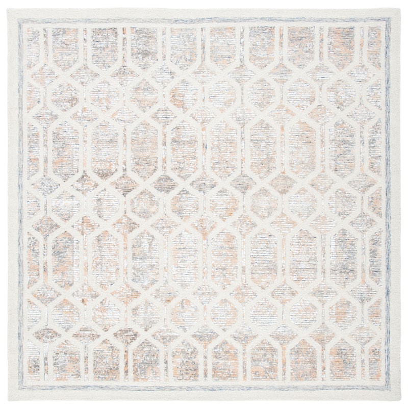 SAFAVIEH, Handmade Artistry Poulia Geometric Wool Rug