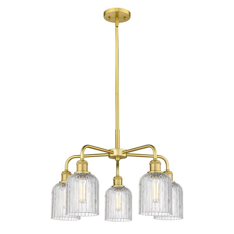 Innovations Lighting 516-5CR-15-23 Bridal Veil Chandelier Bridal Veil
