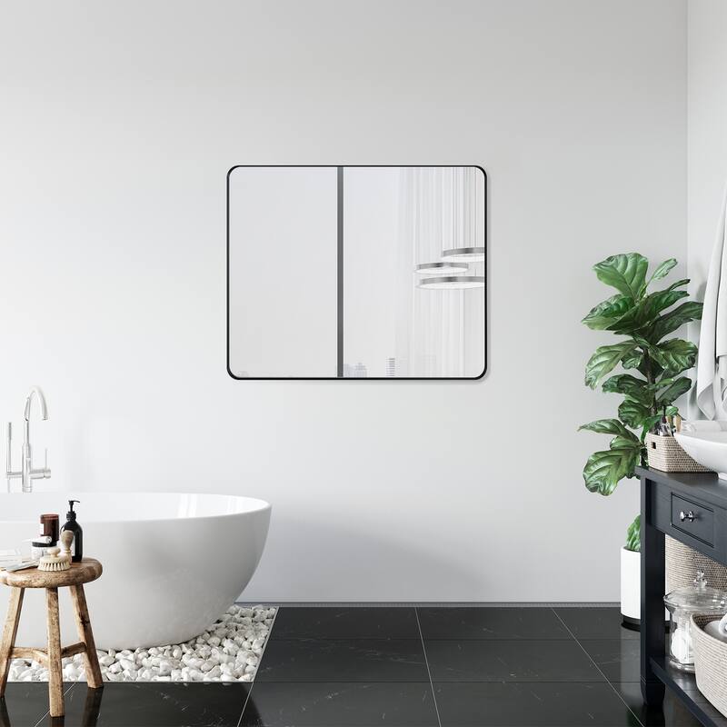 Altair Nettuno Bathroom/Vanity Aluminum Framed Wall Mirror
