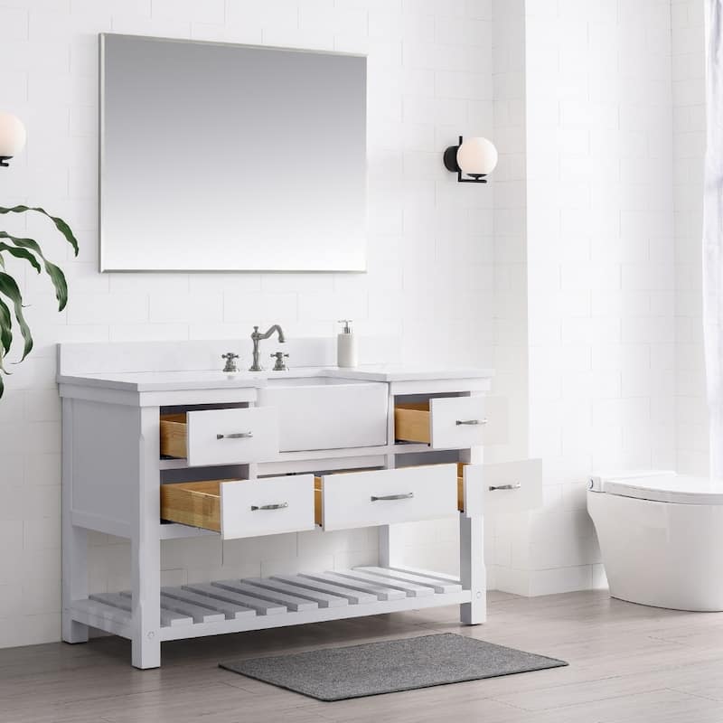 Sudio Design Wesley 54" Single Bathroom Vanity