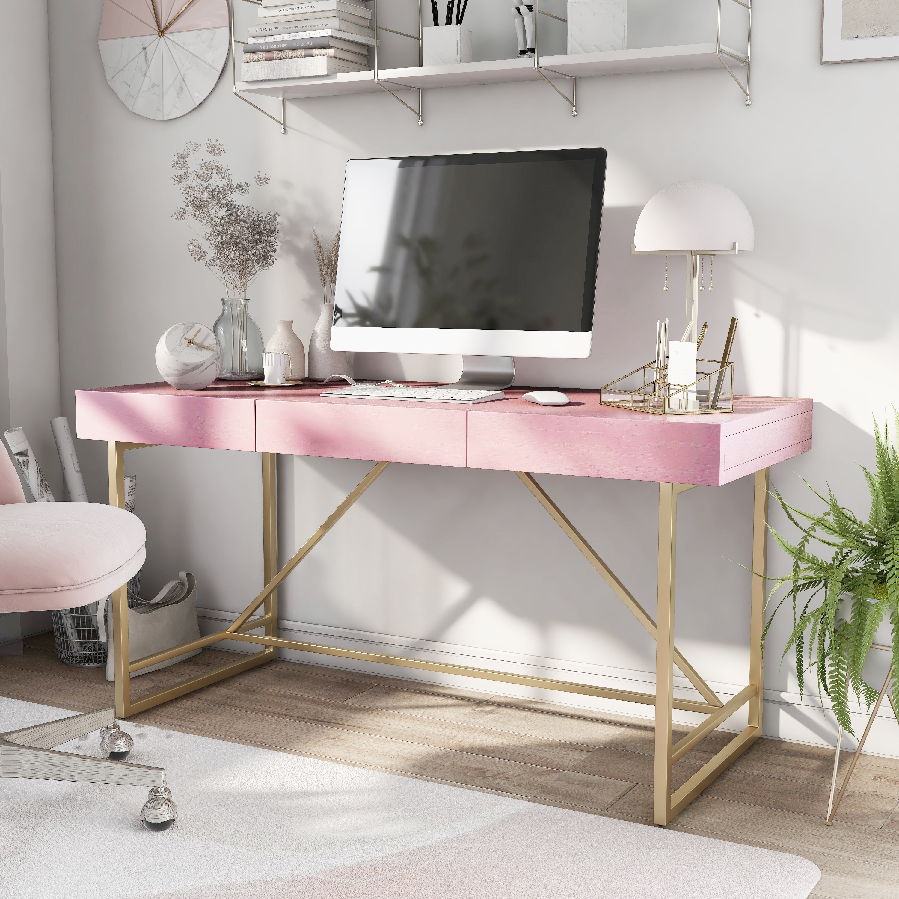 60 inch modern deals desk