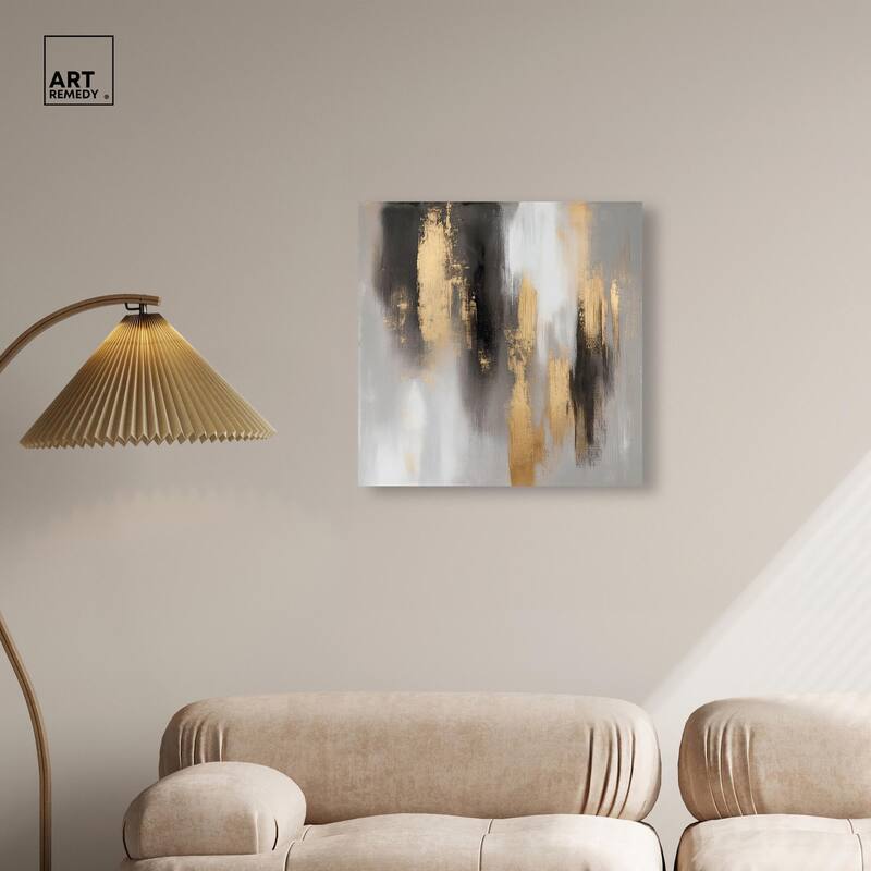 Gleaming Abyss II Canvas by Art Remedy, Gallery Wrapped