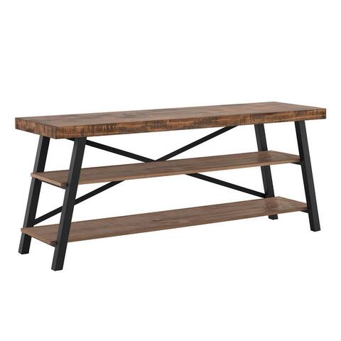 Bryson Rustic X-Base 60-inch TV Stand by iNSPIRE Q Classic