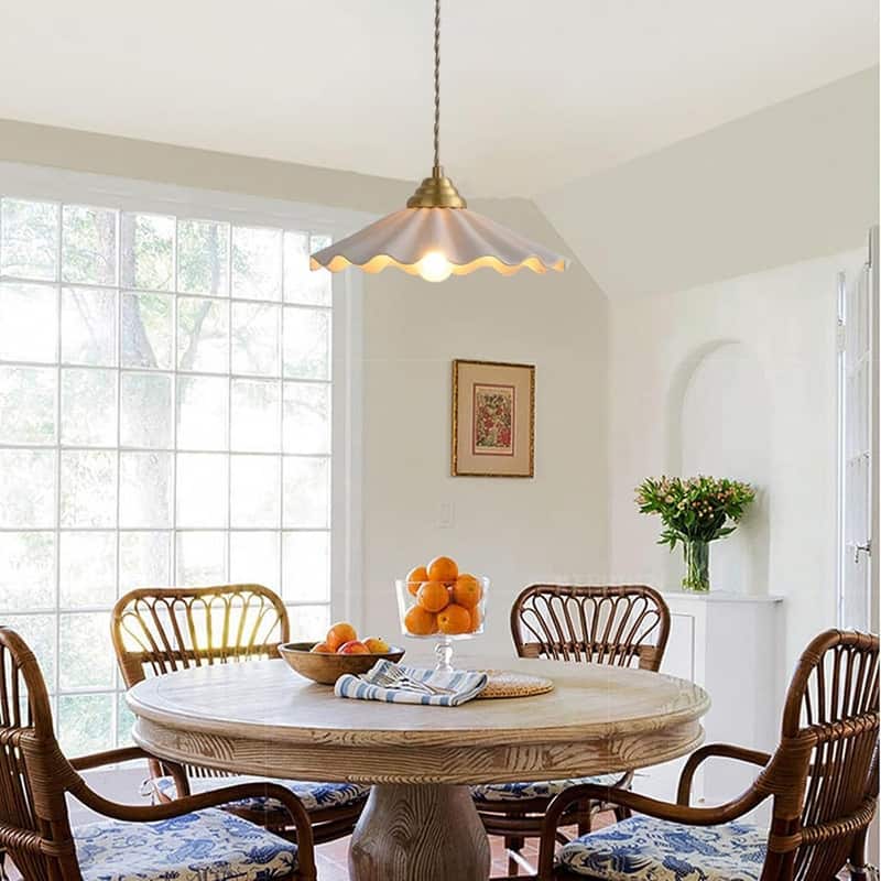 11.8 IN hangable light gold light fixture matel pendant light