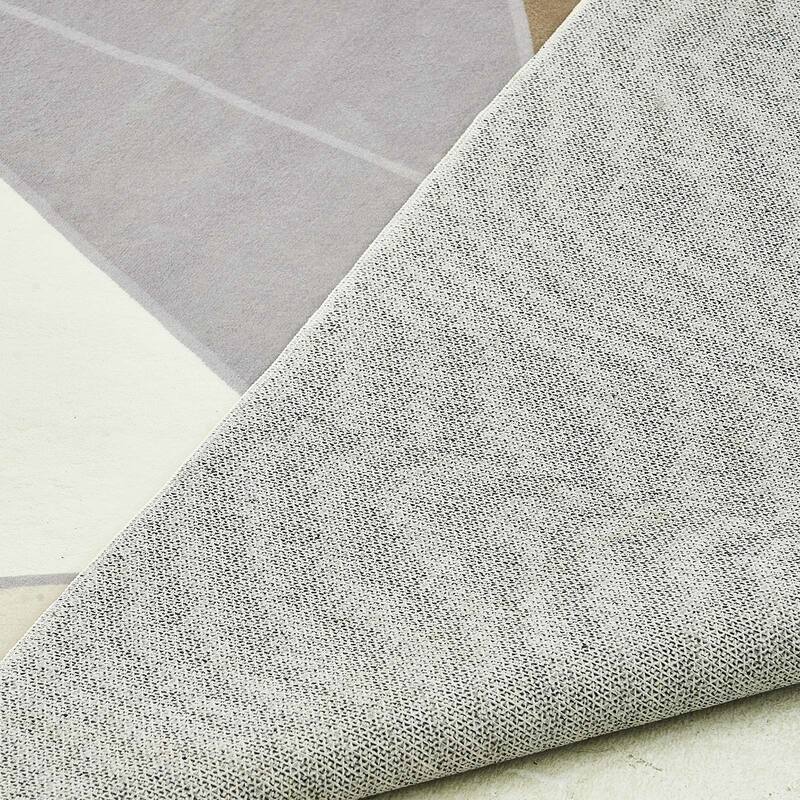 Anti-Skid Tear-Resistant Floor Mat Modern Large Area Rug - 6' x 7'