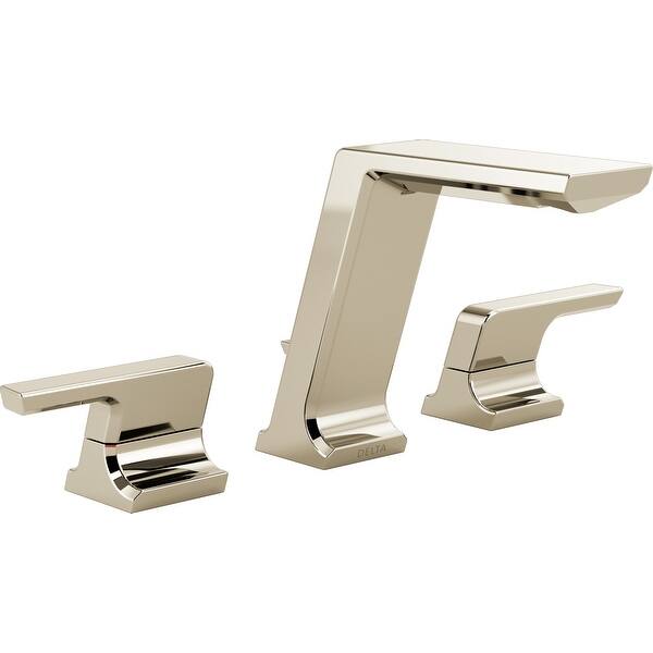 Shop Delta 3599lf Mpu Pivotal 1 2 Gpm Widespread Bathroom Faucet