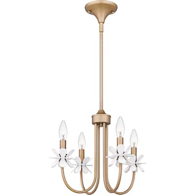 Remy 4-Light Bronze Gold Chandelier