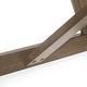 preview thumbnail 4 of 14, Fairgreens Farmhouse Wood Dining Table by Christopher Knight Home