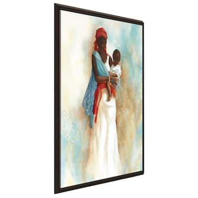 "Power of Love I" by Carol Robinson Print on Floating Canvas