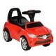 preview thumbnail 8 of 10, Modern Kids Ride-On Push Car with Music, Horn, and Storage - Foot-to-Floor Sliding Toy for Toddlers Red