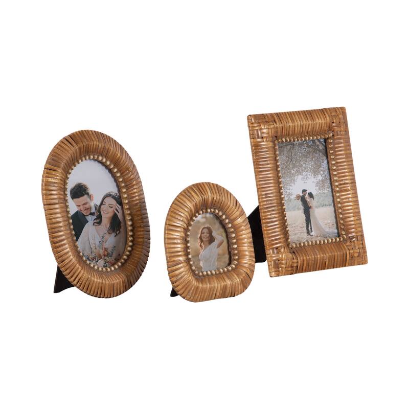 Kate and Laurel Rahfy Tabletop Picture Frame Set