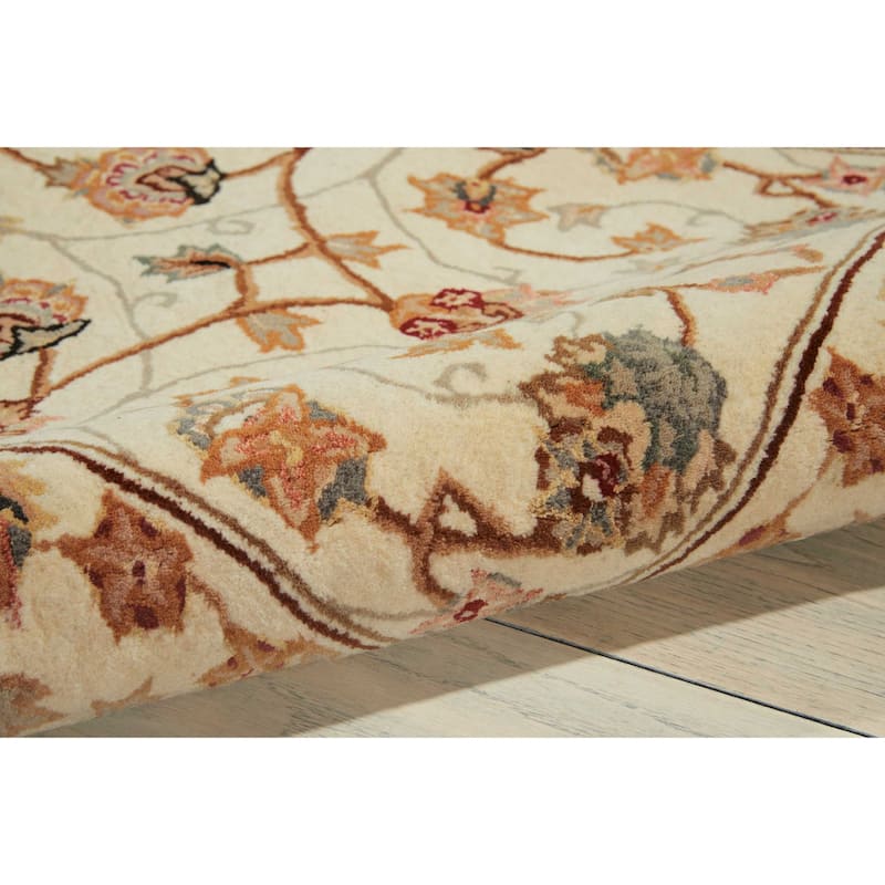 Nourison Hand-tufted Floral Scroll Traditional Persian Area Rug