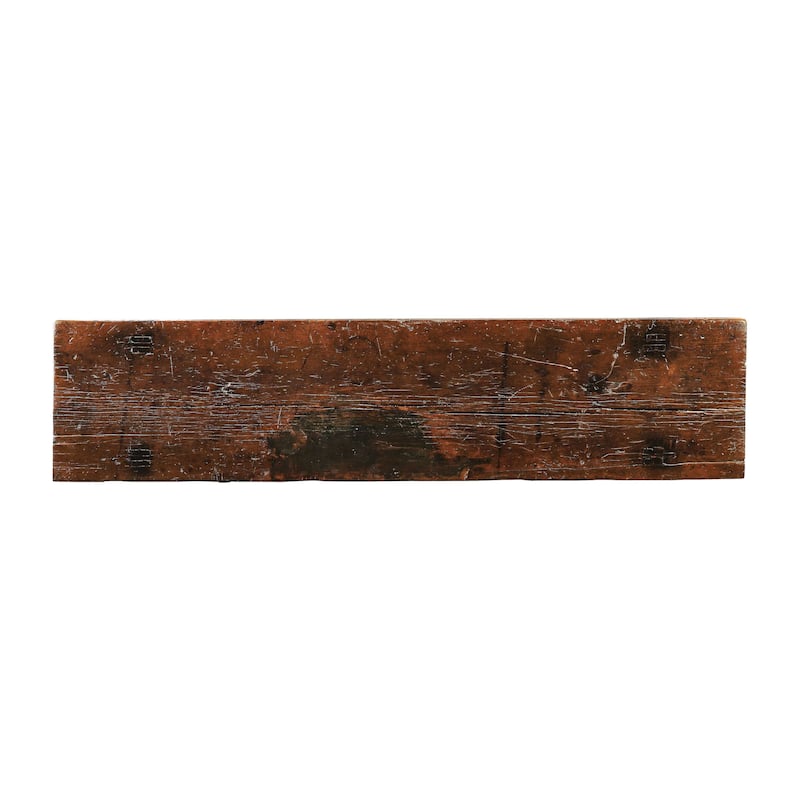 Butcher 78" Table, Dark Brown